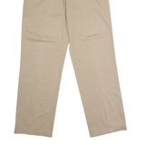 NAUTICA Clipper Chino Mens Twill Trousers Beige Regular Straight W32 L32
