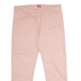 LEVI'S XX Chino Mens Twill Trousers Pink Regular Tapered W32 L29