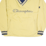 CHAMPION Mens Pullover Jacket Yellow 90s L