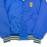 GEM SPORTSWEAR Oblong Sportswear Mens Varsity Jacket Blue 90s M