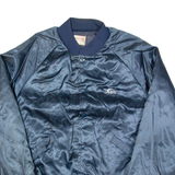 KING LOUIE Mens Varsity Jacket Blue 90s L