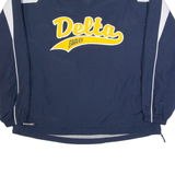 HOLLOWAY Delta Eagles Mens Pullover Jacket Blue 90s USA L
