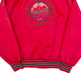 HOLLOWAY Fort Defiance Mens Varsity Jacket Red 90s XL