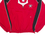 RUSSELL ATHLETIC Wadsworth Football Mens Pullover Jacket Red 90s USA L