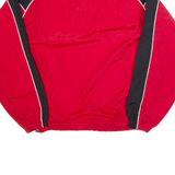 RUSSELL ATHLETIC Wadsworth Football Mens Pullover Jacket Red 90s USA L