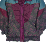 G-4000 Womens Jacket Black 90s Paisley L