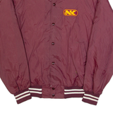 K-BRAND Mens Varsity Jacket Maroon 90s USA M