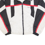 MACGREGOR Mens Shell Jacket White 90s Colourblock S