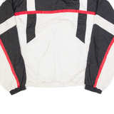 MACGREGOR Mens Shell Jacket White 90s Colourblock S