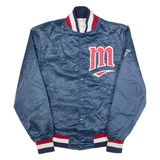 SHAIN Mens Varsity Jacket Blue 90s USA S