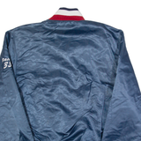 SHAIN Mens Varsity Jacket Blue 90s USA S