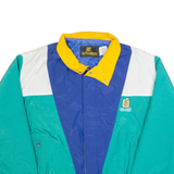 K-PRODUCTS Mens Jacket Blue Colourblock XL