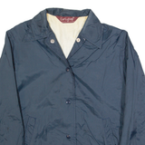 CURLY TOP Womens Coach Jacket Blue 90s S