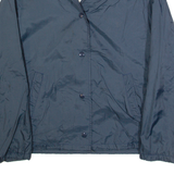 CURLY TOP Womens Coach Jacket Blue 90s S