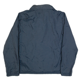 CURLY TOP Womens Coach Jacket Blue 90s S