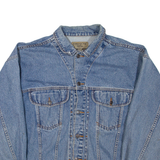 JORDACHE Mens Denim Jacket Blue XL