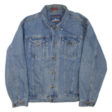 ROUNDY RIDGE Mens Denim Jacket Blue L