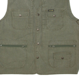 MAPLE Utility Mens Gilet Green 2XL