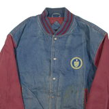 TRI-MOUNTAIN Mens Jacket Blue USA XL