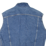 GEORGES MARCIANO Mens Denim Gilet Blue XL