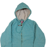 BERNE Womens Jacket Blue Hooded L