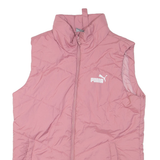 PUMA Womens Puffer Gilet Pink M