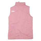 PUMA Womens Puffer Gilet Pink M