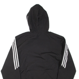 ADIDAS Mens Jacket Black Hooded L