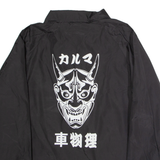 VOS SPORTS Karuma X Car Physics Mens Coach Jacket Black Nylon M