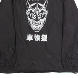 VOS SPORTS Karuma X Car Physics Mens Coach Jacket Black Nylon M