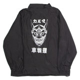 VOS SPORTS Karuma X Car Physics Mens Coach Jacket Black Nylon M