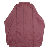 COLLEGIATE PACIFIC Culver Mens Coach Jacket Maroon Nylon 80s USA S