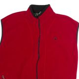 CHAMPION Mens Fleece Gilet Red XL