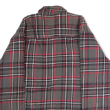FORCEFIELD Mens Lumberjack Jacket Grey Flannel Check XL
