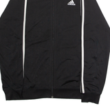 ADIDAS Mens Track Jacket Black M