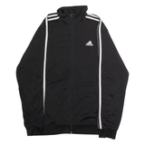 ADIDAS Mens Track Jacket Black M