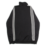 ADIDAS Mens Track Jacket Black M