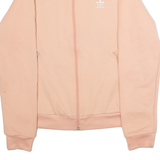 ADIDAS ORIGINALS Womens Track Jacket Pink UK 14
