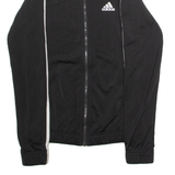 ADIDAS Womens Track Jacket Black XS