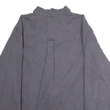 NORTHEAST Blanket Lined Mens Workwear Jacket Grey Canvas L