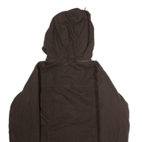 C.E. SCHMIDT Womens Parka Jacket Brown Canvas Hooded S