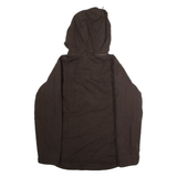 C.E. SCHMIDT Womens Parka Jacket Brown Canvas Hooded S