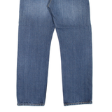 LEVI'S 505 Jeans Mens Blue Regular Straight Stone Wash W36 L32