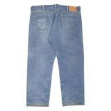 LEVI'S 501 Jeans Mens Blue Regular Straight Stone Wash W41 L29