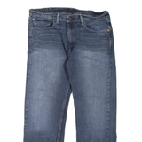 LEVI'S 505 Jeans Mens Blue Regular Straight Stone Wash W38 L30