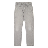 LEVI'S 508 Jeans Mens Grey Regular Tapered W28 L32