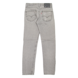 LEVI'S 508 Jeans Mens Grey Regular Tapered W28 L32
