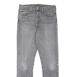 LEVI'S 501S Jeans Womens Grey Skinny Straight Stone Wash W29 L29