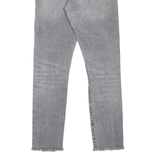 LEVI'S 501S Jeans Womens Grey Skinny Straight Stone Wash W29 L29