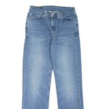 LEVI'S 514 Jeans Mens Blue Slim Straight Stone Wash W26 L32